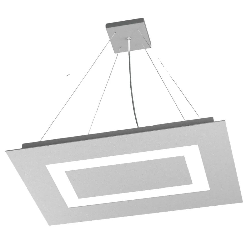 Lampadari Moderni-Top Light Toplight carpet lampadario pertavolo da pranzo moderno 60w grigio