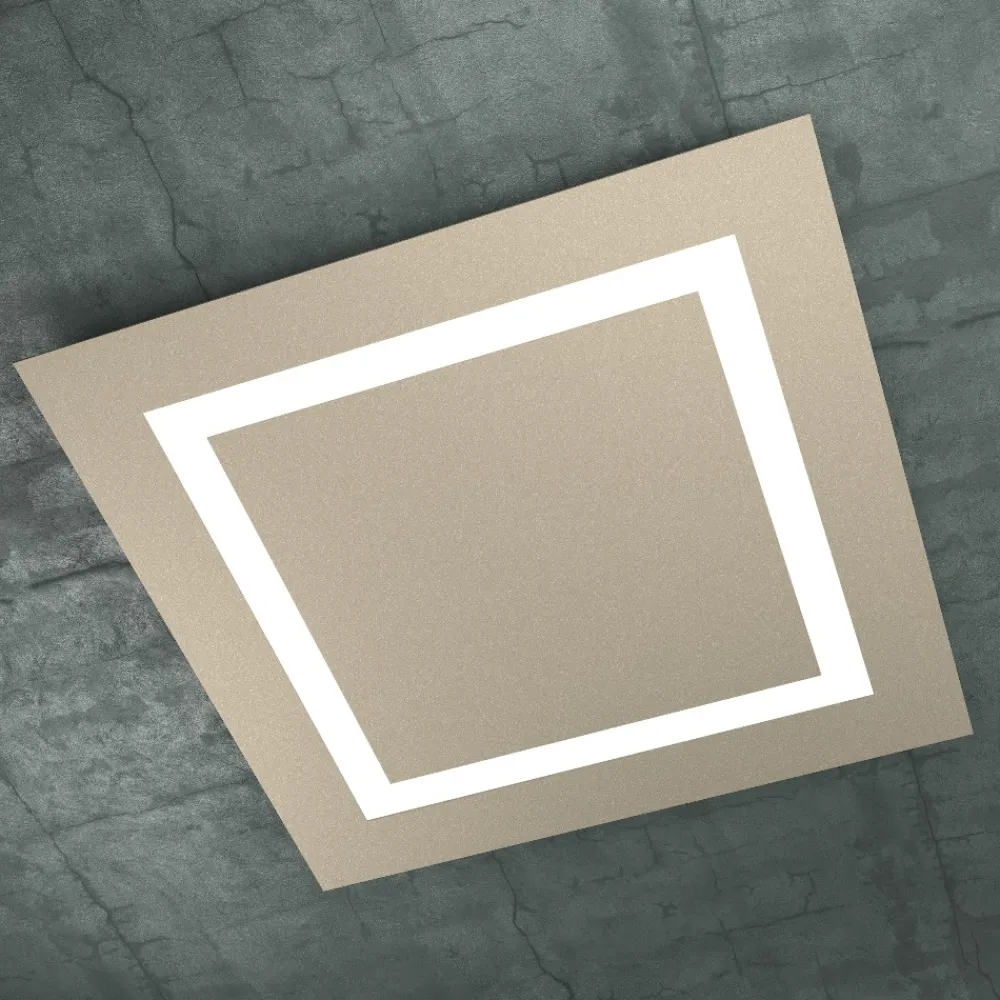 Plafoniere Moderne-Top Light carpet sabbia plafoniera led 120w 70cm design moderno