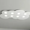 Plafoniere Moderne-Top Light Toplight cloud plafoniera bianca moderna