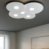 Plafoniere Moderne-Top Light cloud plafoniera moderna bianca