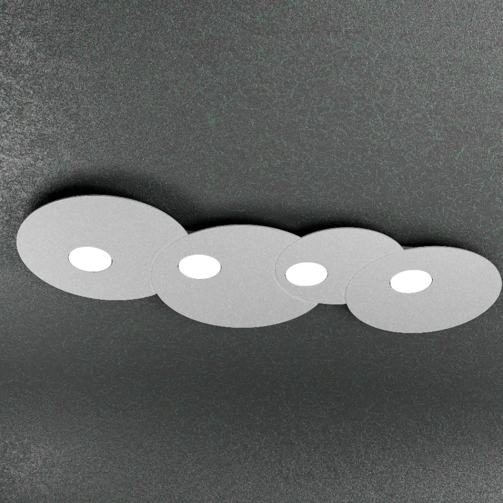 Plafoniere Moderne-Top Light cloud plafoniera moderna grigio