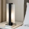 Abat Jour-Top Light cross abat-jour moderna nero lampada da comodino