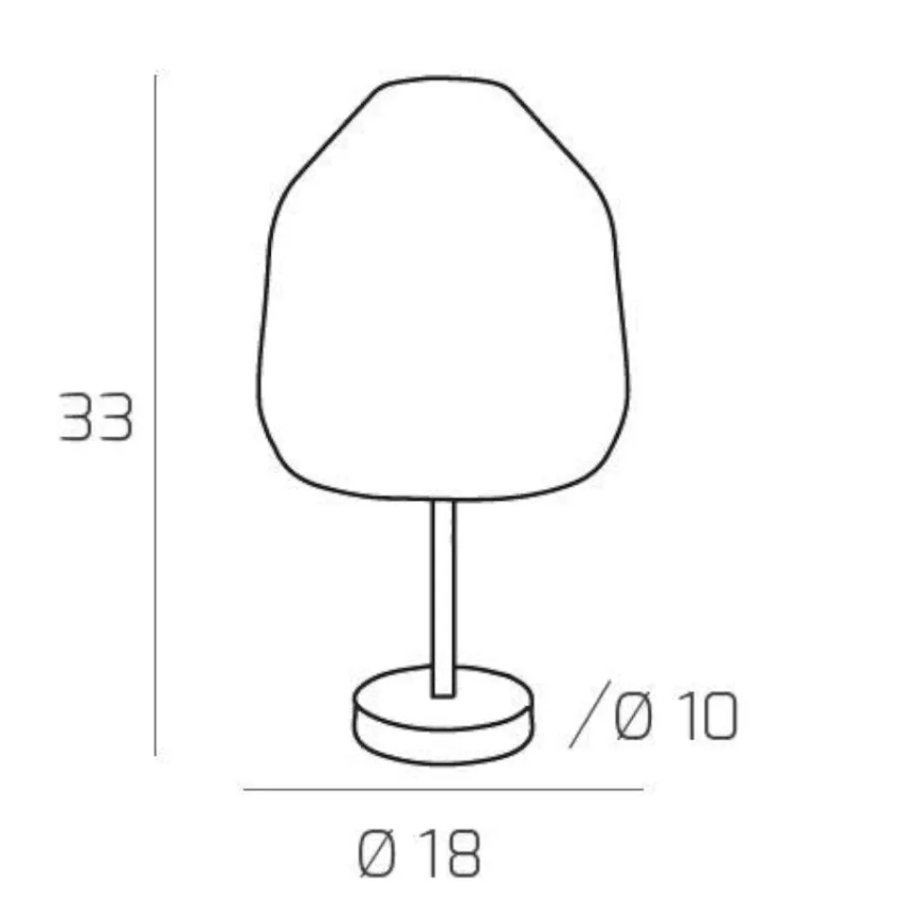 Abat Jour-Top Light Toplight double skin abat-jour camera da letto moderna