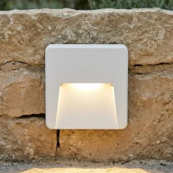 Segnapasso Led-Top Light extra segnapasso bianco da esterno a parete led 3w cct ip65