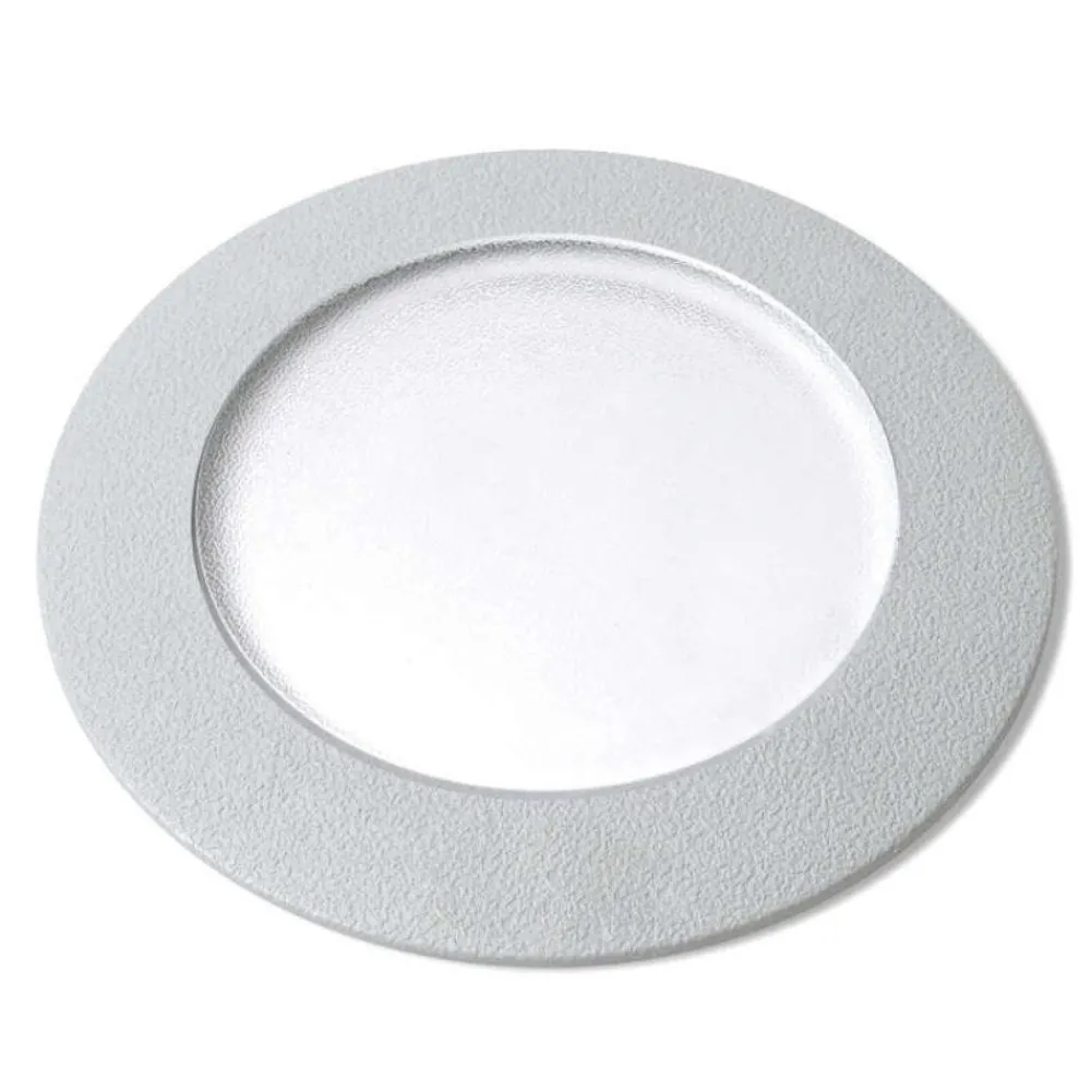 Faretti Da Esterno-Top Light faretto da esterno per incasso pavimento rotondo grigio calpestabile ip67