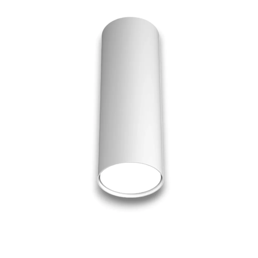 Faretti Da Soffitto-Top Light faretto da soffitto cilindro bianco 25cm