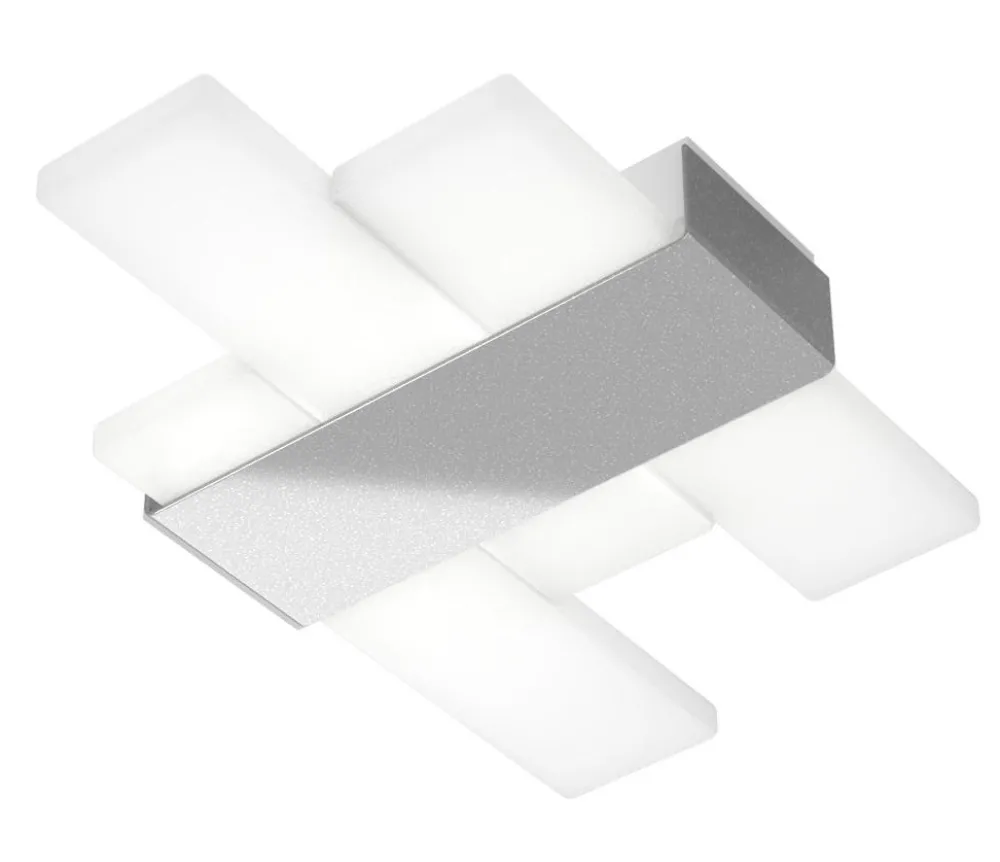 Plafoniere Moderne-Top Light Toplight flight plafoniera per camera da letto led 3000k 4000k silver