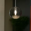 Lampade A Sospensione-Top Light Toplight lampada a sospensione per isola design sfera fume