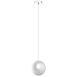 Lampade A Sospensione-Top Light Toplight lampada a sospensione moderna sfera bianca