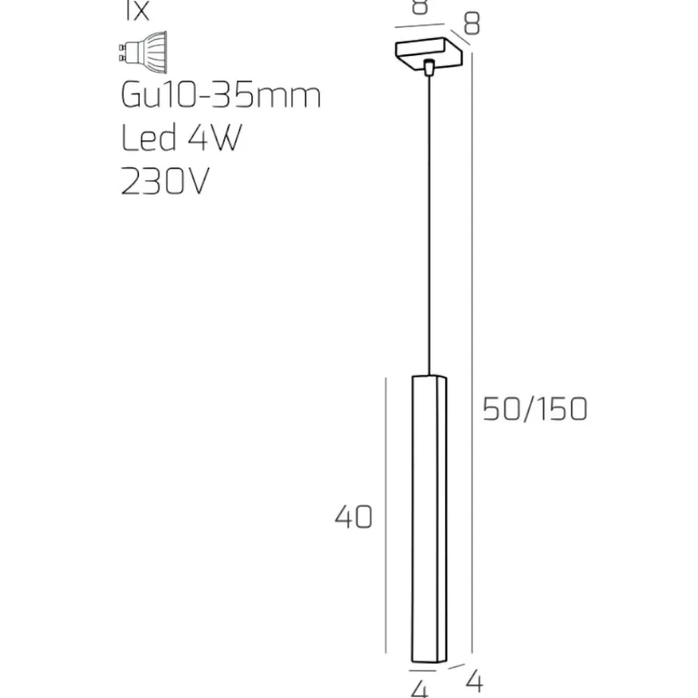 Lampade A Sospensione-Top Light Toplight lampada a sospensione per isola mooderna cilindro sabbia