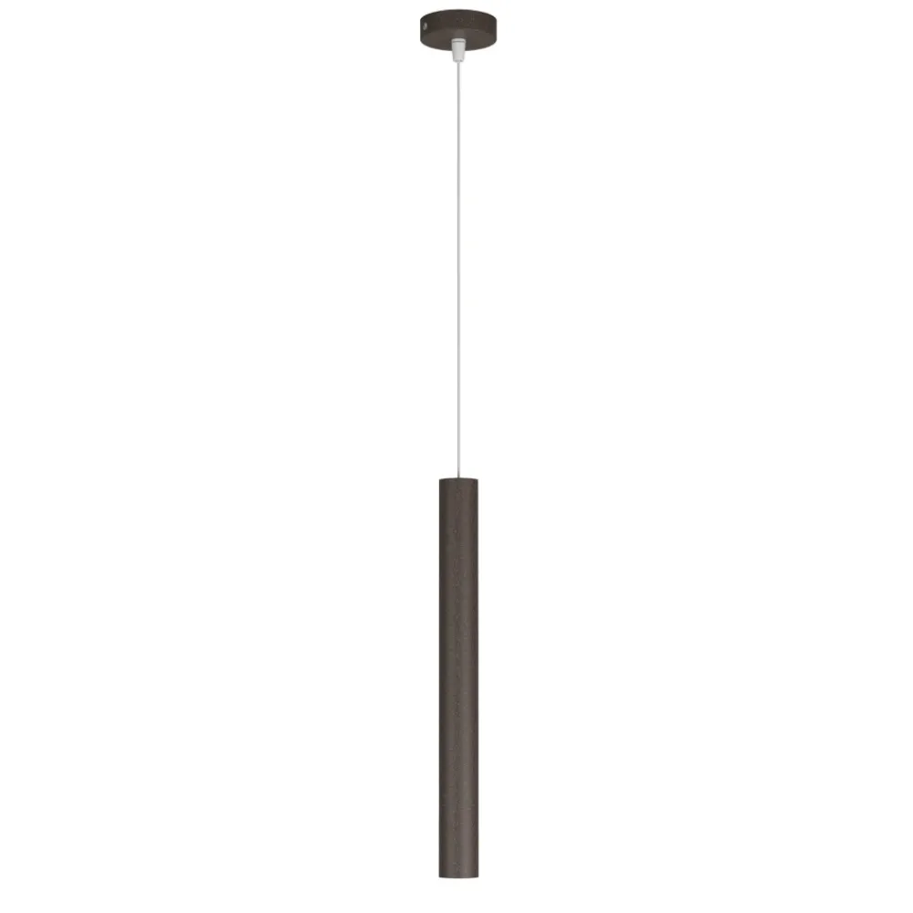 Lampade A Sospensione-Top Light Toplight lampada a sospensione cilindro per isola cucina marrone