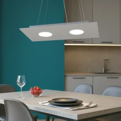 Lampadari Cucina-Top Light Toplight lampadario per cucina moderna grigio