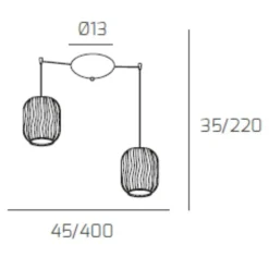 Lampadari Cucina-Top Light Toplight lampadario per isola cucina moderno vetri verdi