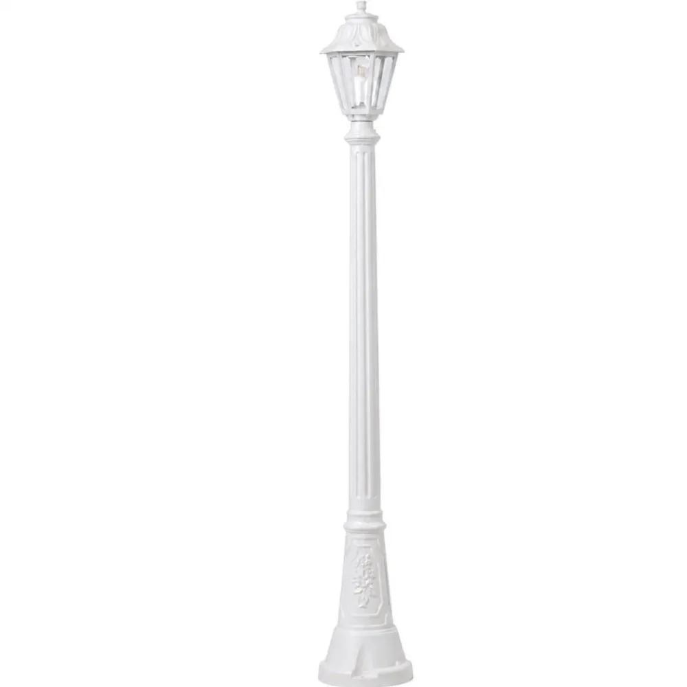 Lampioni Da Giardino-Top Light lampione alto da giardino asti bianco 182 cm ip65