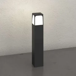 Lampioni Da Giardino-Top Light lampione da giardino york moderno antracite ip54