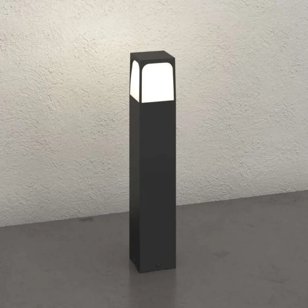 Lampioni Da Giardino-Top Light lampione da giardino york moderno antracite ip54
