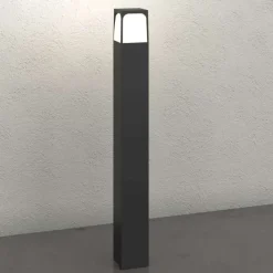 Lampioni Da Giardino-Top Light lampione york da giardino 80cm moderno antracite