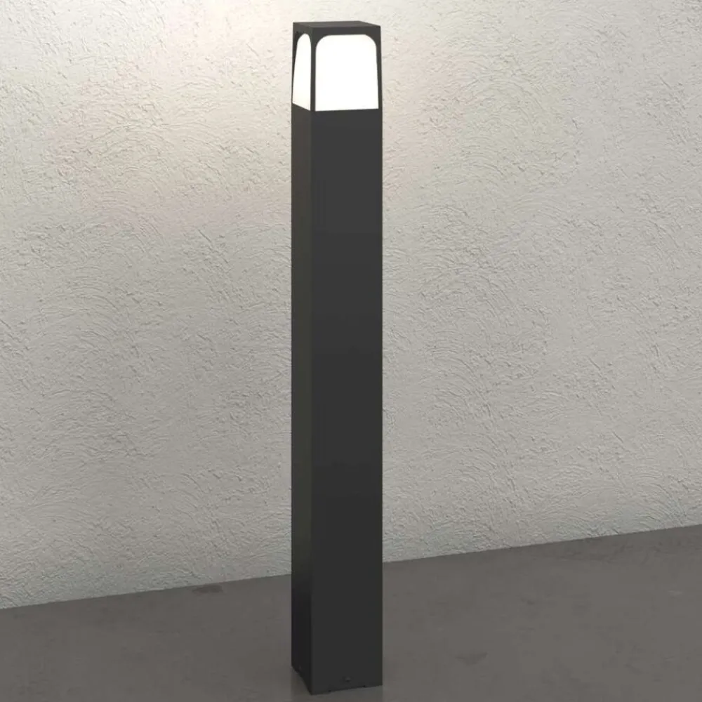 Lampioni Da Giardino-Top Light lampione york da giardino 80cm moderno antracite