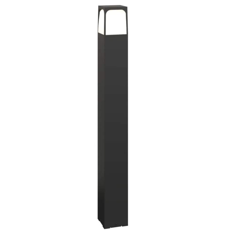 Lampioni Da Giardino-Top Light lampione york da giardino 80cm moderno antracite