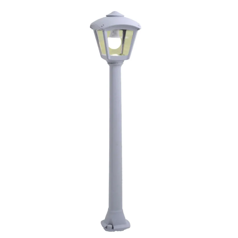 Lampioni Da Giardino-Top Light lerici lampione da giardino anti corrosione lanterna grigia