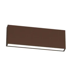 Applique Da Esterno-Top Light madrid applique da esterno moderna corten led 20w cct biemissione