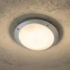 Plafoniere Da Esterno-Top Light milano plafoniera da esterno grigia anti corrosione ip66