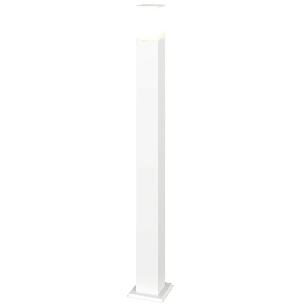 Lampioni Da Giardino-Top Light nizza lampione da giardino moderno bianco ip44