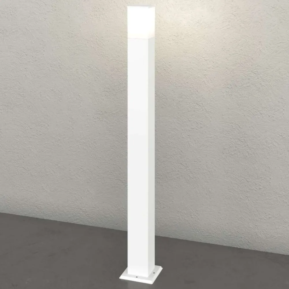 Lampioni Da Giardino-Top Light nizza lampione da giardino moderno bianco ip44