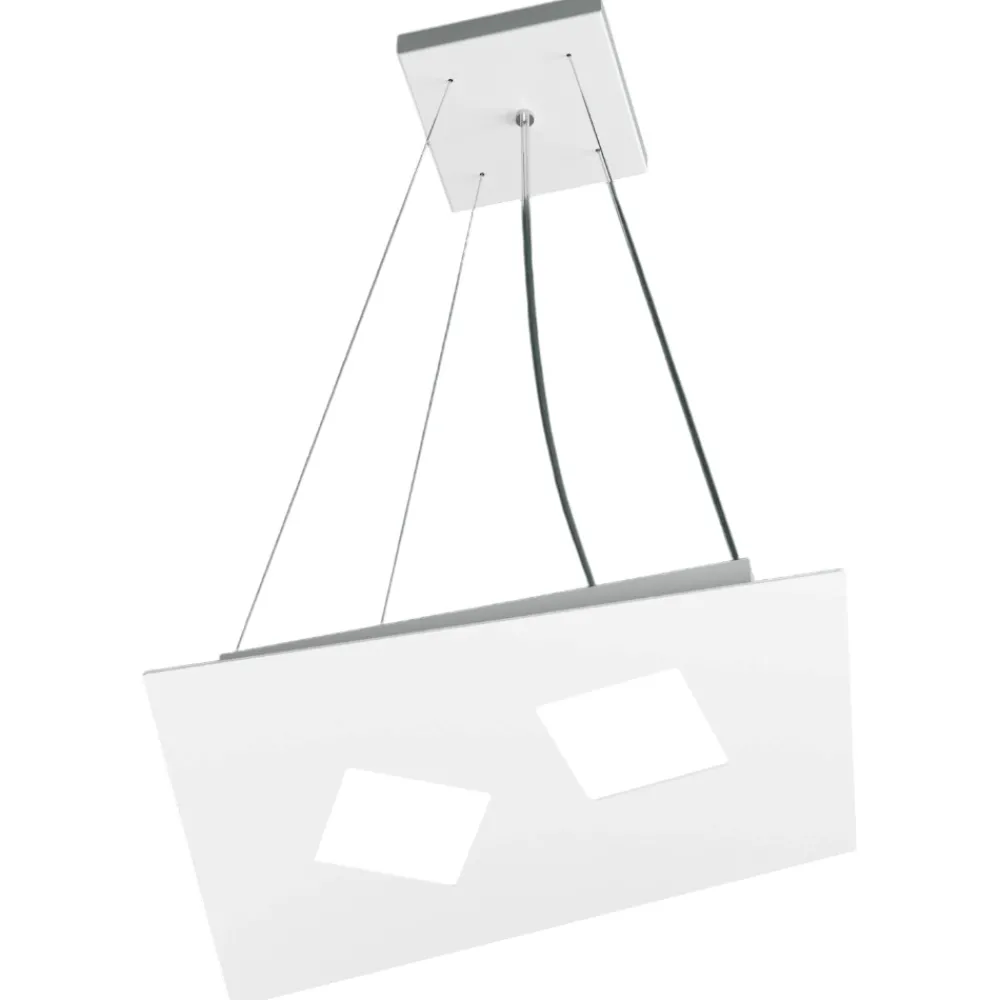 Lampadari Cucina-Top Light Toplight note lampadario bianco per cucina moderna