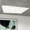 Lampadari Moderni-Top Light Toplight note lampadario bianco moderno particolare per ufficio