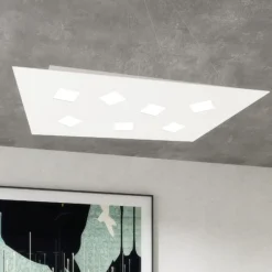 Lampadari Moderni-Top Light note lampadario bianco per soggiorno moderno