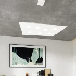 Lampadari Moderni-Top Light note lampadario bianco per soggiorno moderno