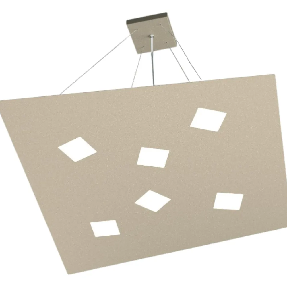 Lampadari Cucina-Top Light note sabbia lampadario led per cucina moderna