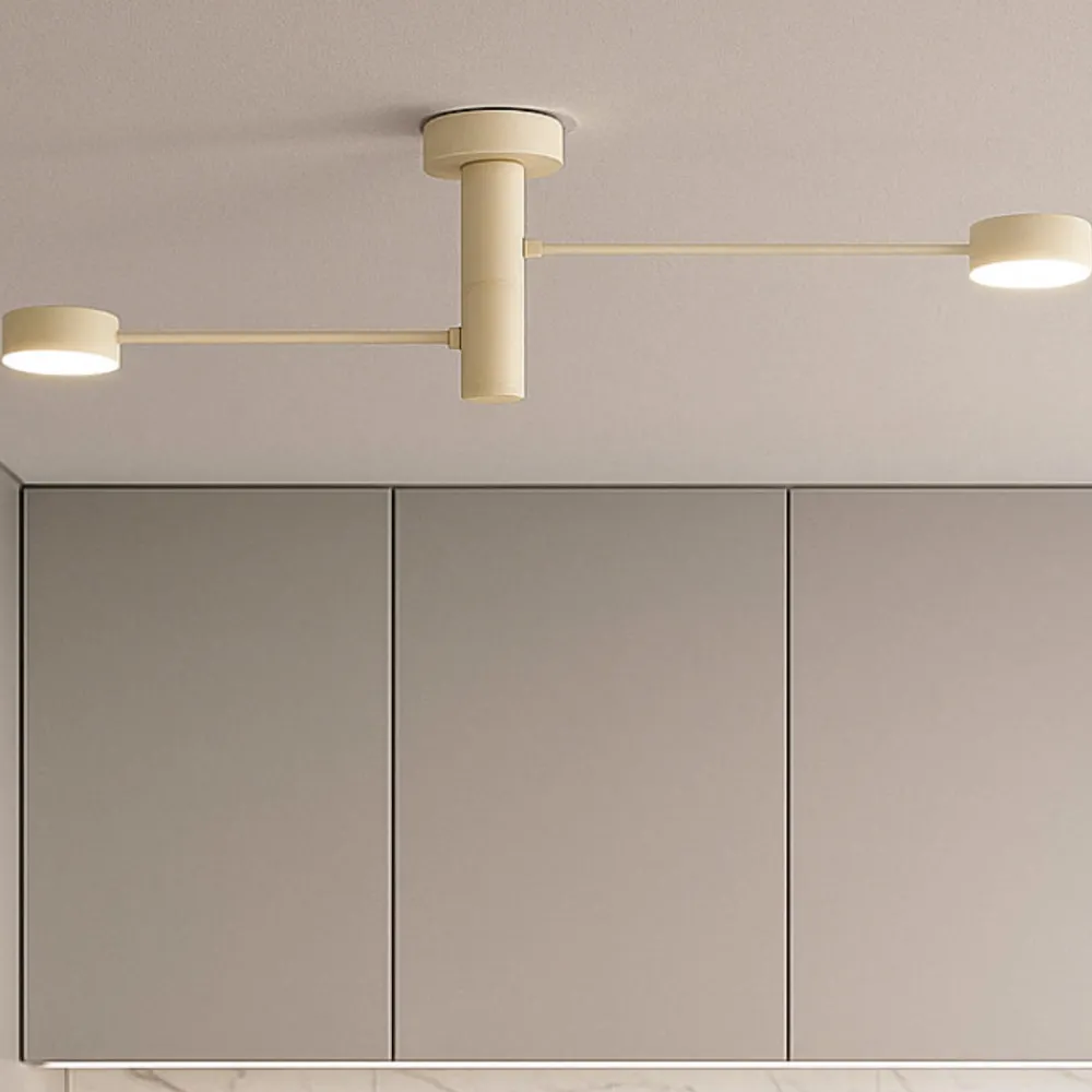 Plafoniere Moderne-Top Light octopus sabbia plafoniera da soffitto moderna due luci orientabili