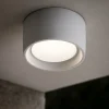Faretti Da Esterno-Top Light pisa faretto a soffitto da esterno grigio