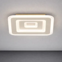 Plafoniere Moderne-Top Light plafoniera moderna zoom sabbia quadrata led cct