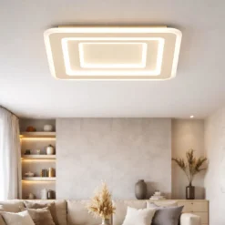 Plafoniere Moderne-Top Light plafoniera sabbia led cct per soggiorno moderno zoom