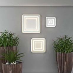 Plafoniere Moderne-Top Light plafoniera sabbia led cct per soggiorno moderno zoom