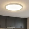 Plafoniere Moderne-Top Light plana plafoniera sabbia biemissione led 37w cct rotonda per cucina