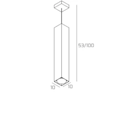 Lampade A Sospensione-Top Light Toplight plate lampada a sospensione per isola cucina bianco