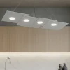Lampadari Cucina-Top Light Toplight plate lampadario per cucina grigio design