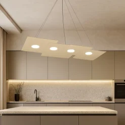 Lampadari Cucina-Top Light Toplight plate lampadario sabbia per cucina moderna