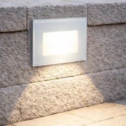 Segnapasso Led-Top Light segnapasso gliss da incasso parete per esterno led cct ip65