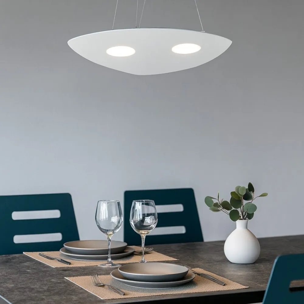 Lampadari Cucina-Top Light Toplight shape lampadario per cucina moderna bianco