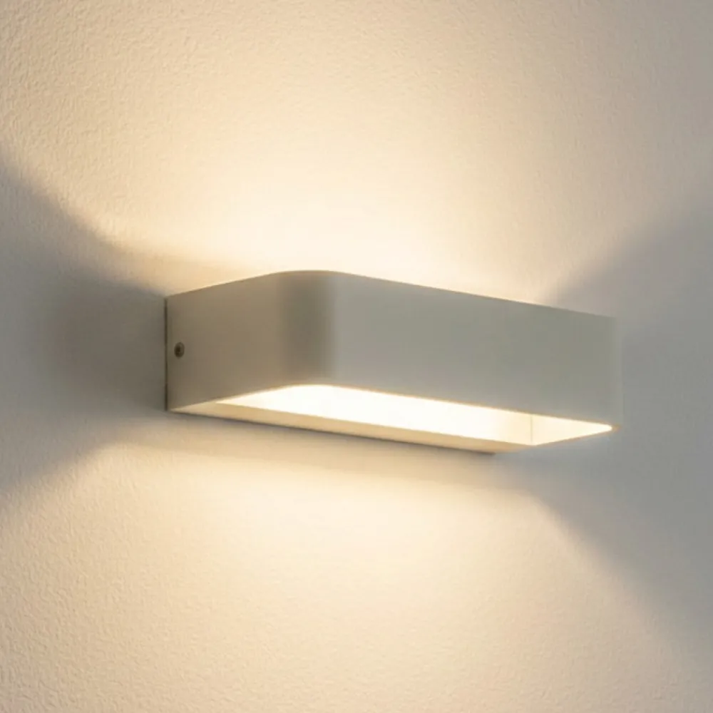 Applique Da Parete-Top Light smart applique led rettangolare sabbia 20w cct moderna