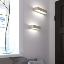 Applique Da Parete-Top Light smart applique led rettangolare sabbia 20w cct moderna