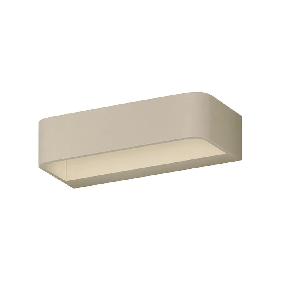 Applique Da Parete-Top Light smart applique led rettangolare sabbia 20w cct moderna