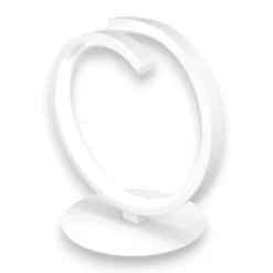 Abat Jour-Top Light Toplight tornado abat-jour da comodino bianca moderna led 3000k 4000k