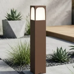 Lampioni Da Giardino-Top Light york lampioncino da giardino corten ip54