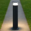 Lampioni Da Giardino-Ideal Lux Torre pt1 h80 lampione da esterno h80 antracite ip44